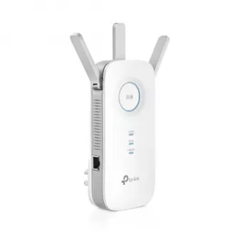 Extensor TP-LINK RE450 802.11ac, 2,4 GHz/5 GHz, 450+1300 Mbit/s, 10/100/1000 Mbit/s, puertos Ethernet LAN (RJ-45) 1, tipo de antena 3x externa