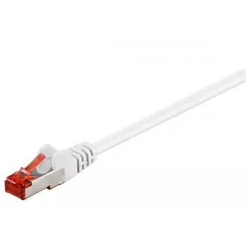 Cable de red Goobay 95511 3 m Cat6 S/FTP blanco