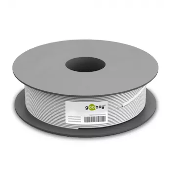 Cable de red Goobay 96094 gris 100 m Cat6a S/FTP