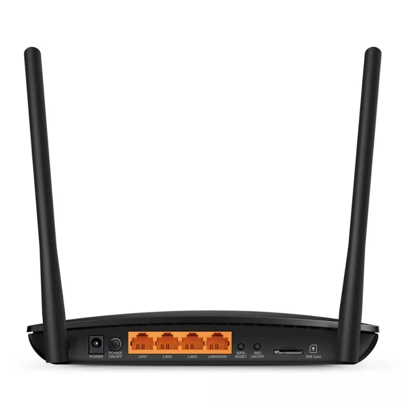 TP-Link Archer MR200 Router inalámbrico Fast Ethernet Dual-Band (2,4 GHz / 5 GHz) 4G negro