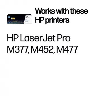 HP 410X Cartucho de tóner original LaserJet negro de alto rendimiento