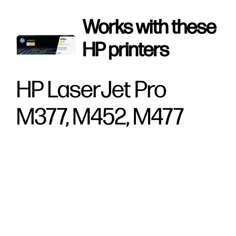 Cartucho de tóner HP CF412A M452DN 2300 páginas amarillo
