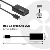 Adaptador activo USB 3.1 Type-C a VGA CLUB3D CAC-1502