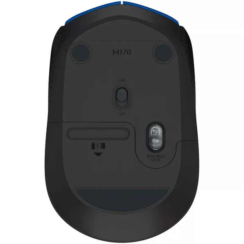Logitech M171 Ratón RF inalámbrico óptico 1000 DPI, azul