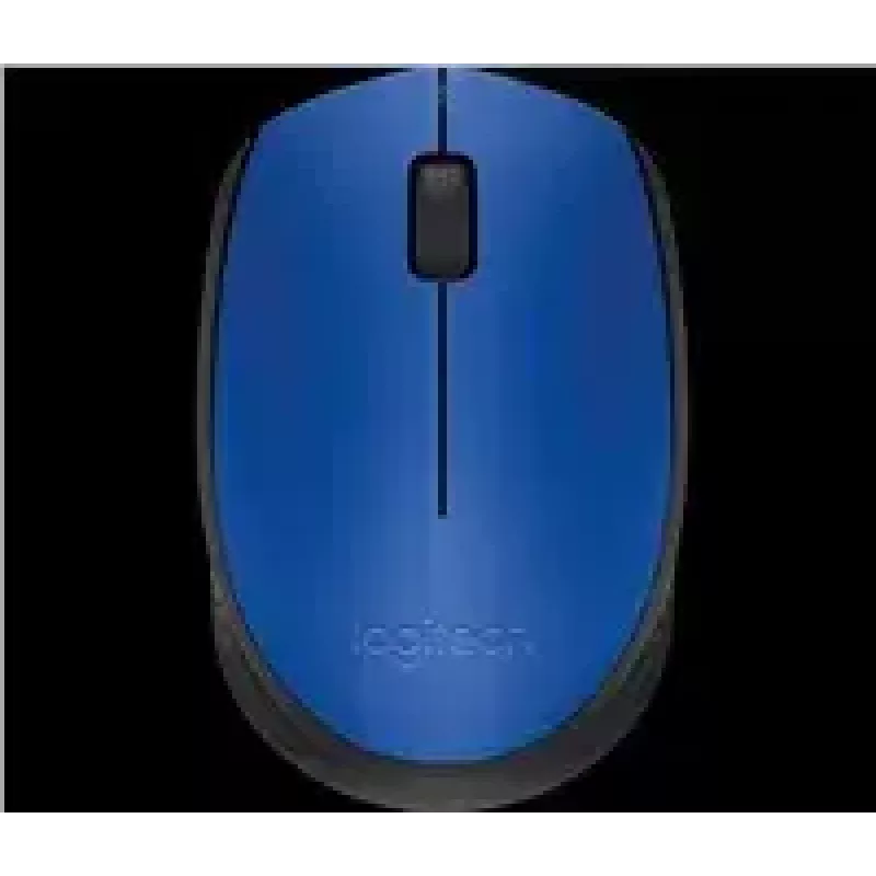 Logitech M171 Ratón RF inalámbrico óptico 1000 DPI, azul