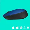 Logitech M171 Ratón RF inalámbrico óptico 1000 DPI, azul