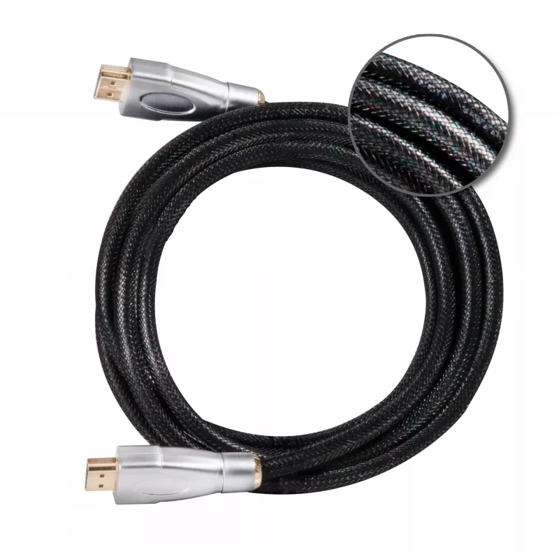 CLUB3D Cable HDMI 2.0 3 metros UHD 4K/60Hz 18Gbps Premium High Speed certificado