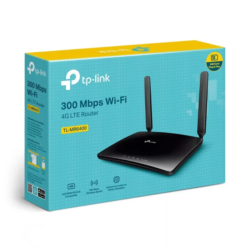 TP-Link Router 4G LTE Wireless N 300 Mbps