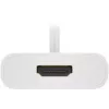 Goobay 66259 adaptador de USB-C a HDMI, 4K 30 Hz, 0,2 m, blanco