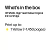 HP 953XL Cartucho de tinta original de alta capacidad, amarillo, 1 ud., 1450 páginas