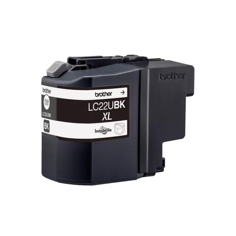 Brother LC22UBK Cartucho de tinta 1 ud. original alta capacidad (XL) negro