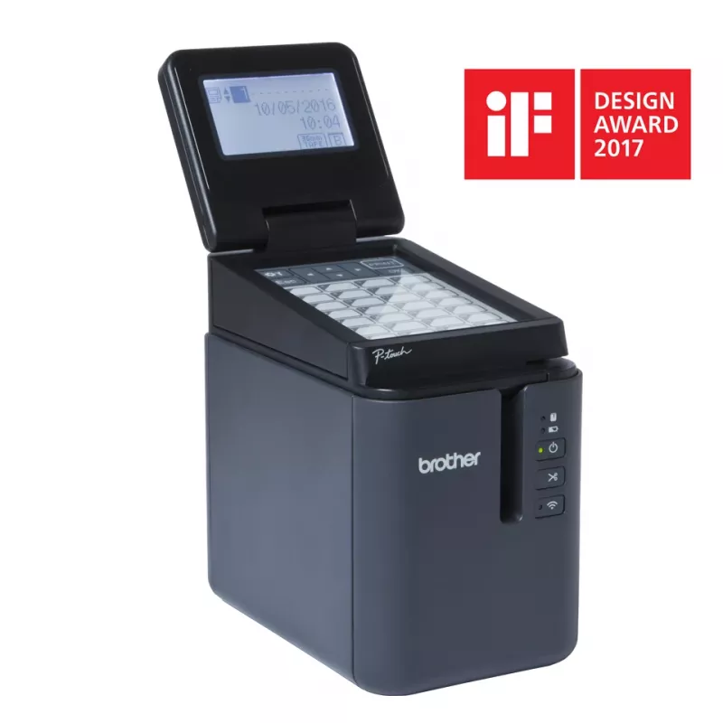Brother PT-P950NW Impresora de etiquetas transferencia térmica 360 x 360 DPI 60 mm/seg con cable e inalámbrica Ethernet LAN TZe Wi-Fi