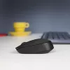 Ratón óptico inalámbrico Logitech B170 RF, ambidiestro, 3 botones, negro, 10 m de alcance, hasta 12 meses de duración de la batería
