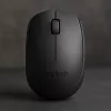 Ratón óptico inalámbrico Logitech B170 RF, ambidiestro, 3 botones, negro, 10 m de alcance, hasta 12 meses de duración de la batería