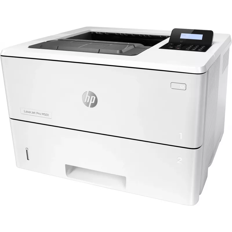 HP LaserJet Pro M501dn, láser, 600 x 600 DPI, A4, 43 ppm, impresión a doble cara, listo para red