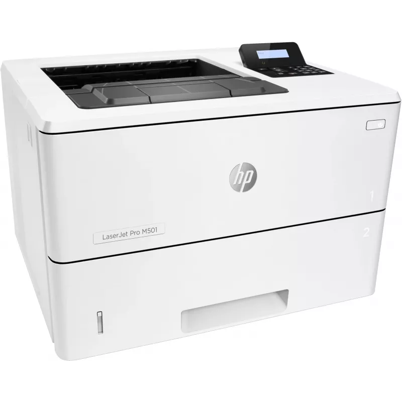 HP LaserJet Pro M501dn, láser, 600 x 600 DPI, A4, 43 ppm, impresión a doble cara, listo para red