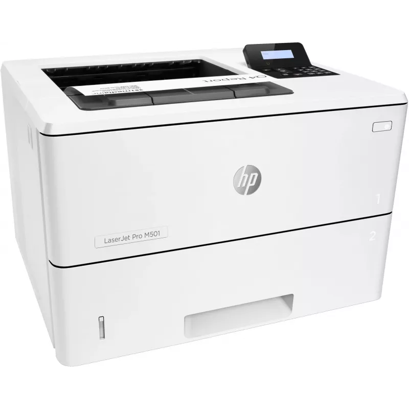 HP LaserJet Pro M501dn, láser, 600 x 600 DPI, A4, 43 ppm, impresión a doble cara, listo para red