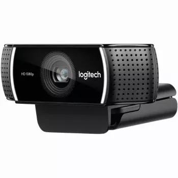 Logitech C922 1920 x 1080 píxeles USB negro webcam