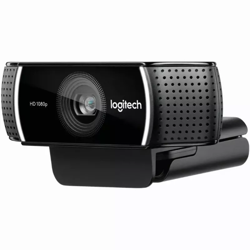 Logitech C922 1920 x 1080 píxeles USB negro webcam