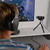 Logitech C922 1920 x 1080 píxeles USB negro webcam