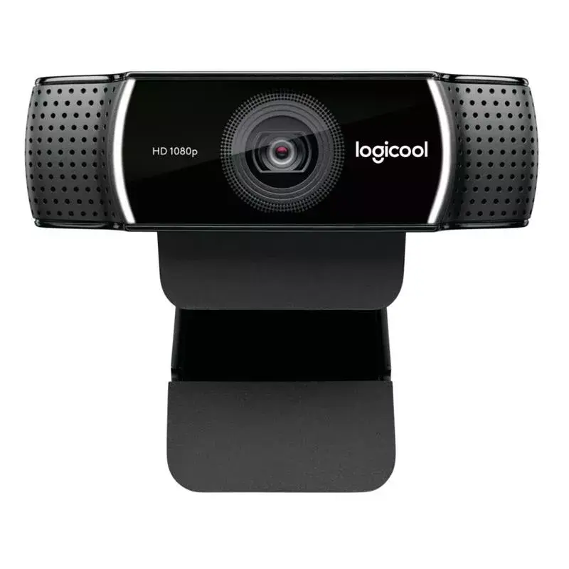 Logitech C922 1920 x 1080 píxeles USB negro webcam