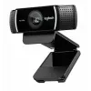 Logitech C922 1920 x 1080 píxeles USB negro webcam