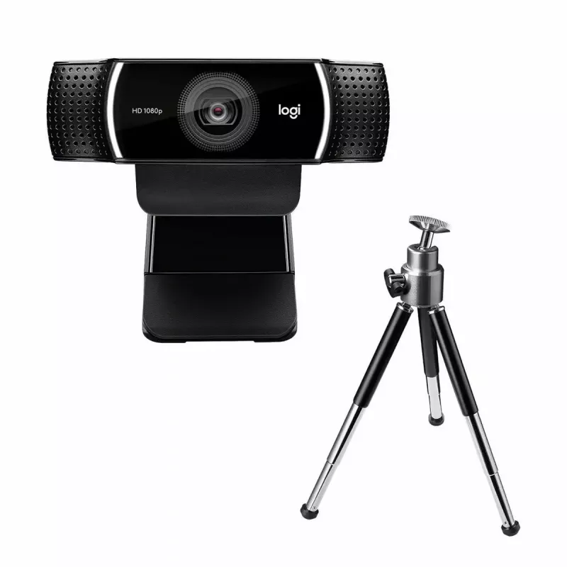 Logitech C922 1920 x 1080 píxeles USB negro webcam