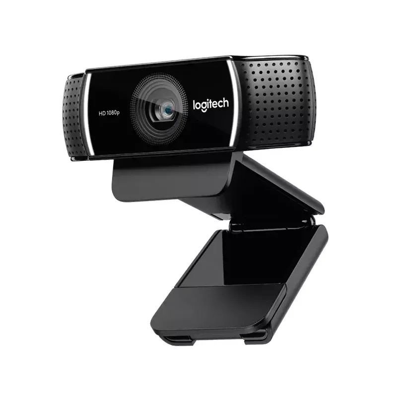 Logitech C922 1920 x 1080 píxeles USB negro webcam