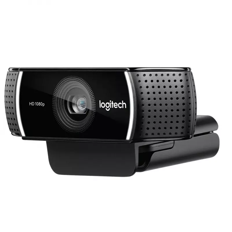 Logitech C922 1920 x 1080 píxeles USB negro webcam