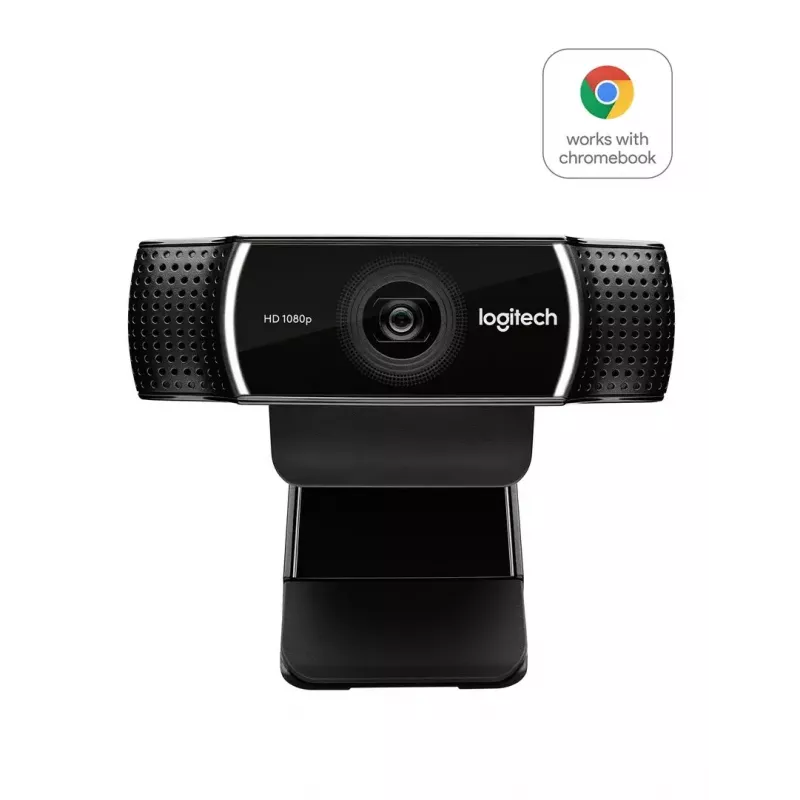 Logitech C922 1920 x 1080 píxeles USB negro webcam
