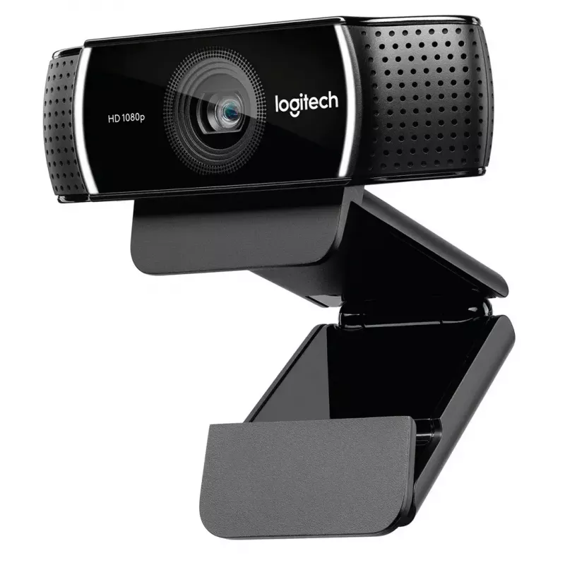 Logitech C922 1920 x 1080 píxeles USB negro webcam