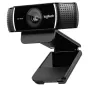 Logitech C922 1920 x 1080 píxeles USB negro webcam