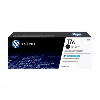HP 17A cartucho de tóner Original LaserJet, negro, 1600 páginas, 1 unidad