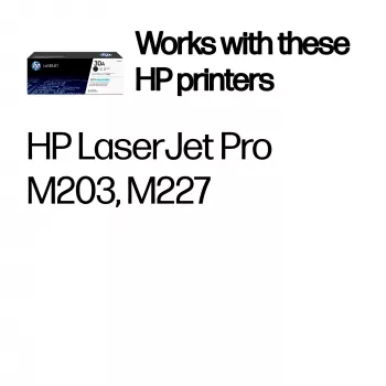 Cartucho de tóner HP CF230A LJ M203 1600 páginas negro