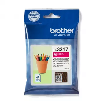 Brother LC3217M cartucho de tinta 1 ud. Original magenta