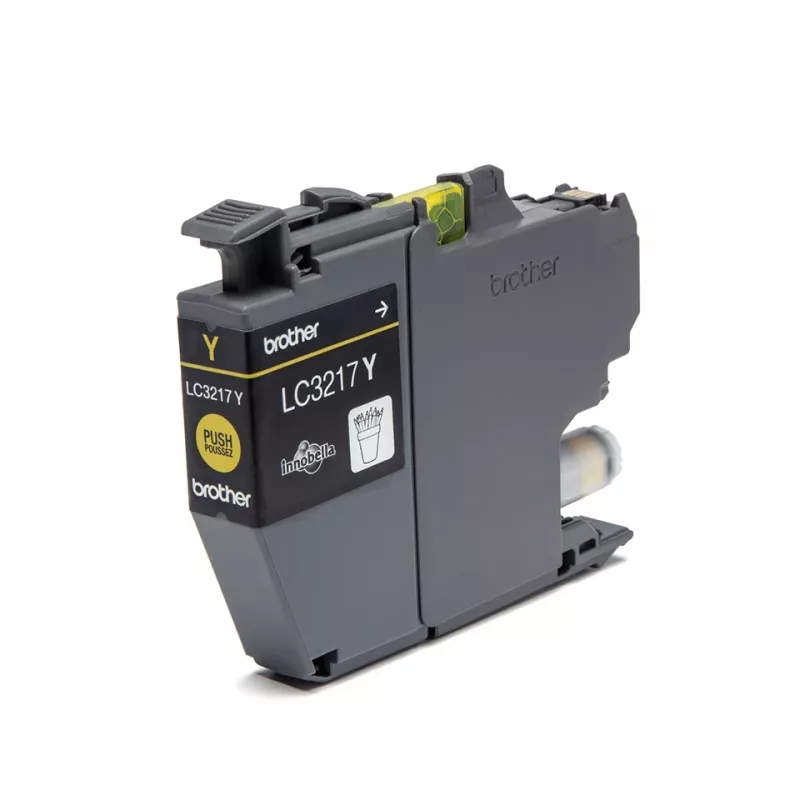 Brother LC3217Y cartucho de tinta 1 ud. Original amarillo