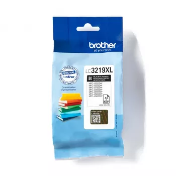 Brother LC3219XLBK cartucho de tinta 1 ud. Original negro