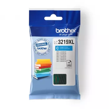 Brother LC3219XLC cartucho de tinta 1 ud. Original de alto rendimiento (XL) cian