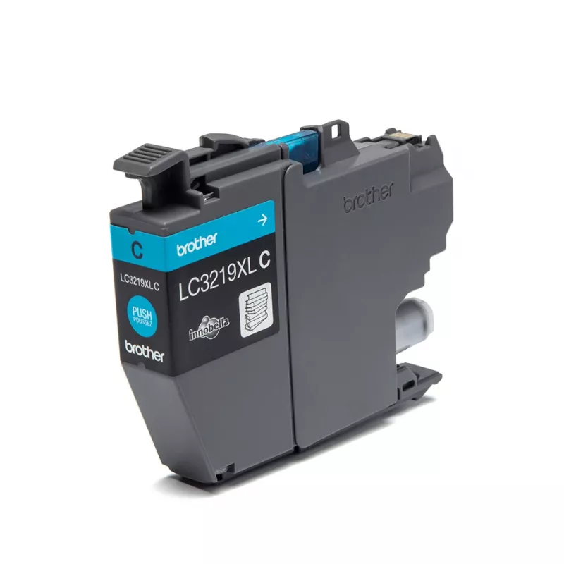 Brother LC3219XLC cartucho de tinta 1 ud. Original de alto rendimiento (XL) cian