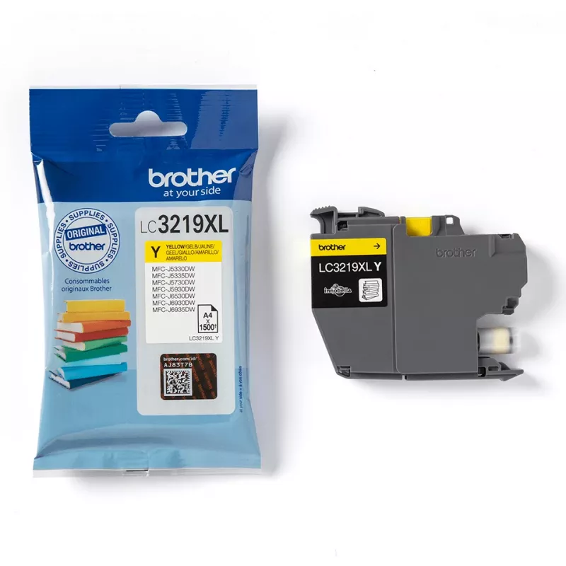 Brother LC3219XLY cartucho de tinta 1 ud. Original amarillo