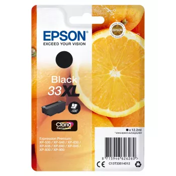 Epson Oranges pack individual negro 33XL Claria Premium Ink