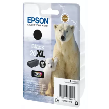 Epson 26XL cartucho de tinta negro 500 páginas tinta C13T26214012