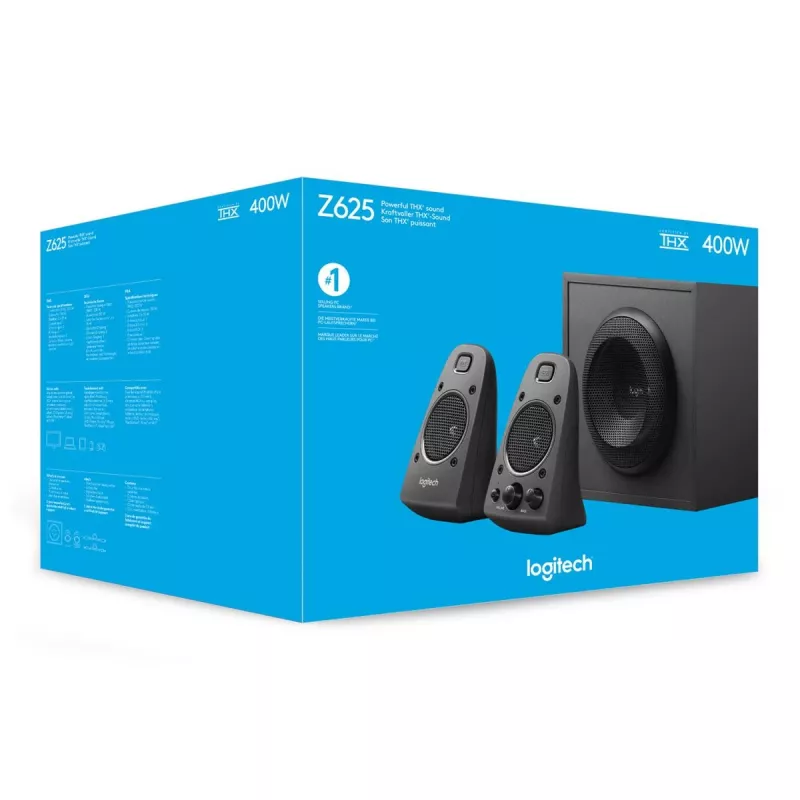 LOGITECH Z625 2.1 canales 200 W negro