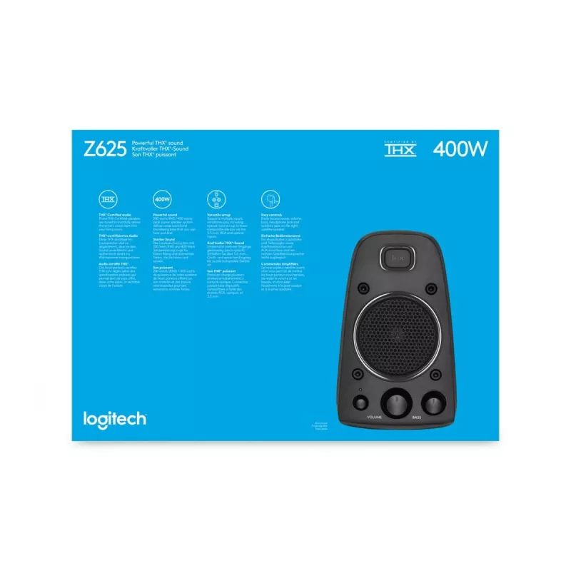 LOGITECH Z625 2.1 canales 200 W negro
