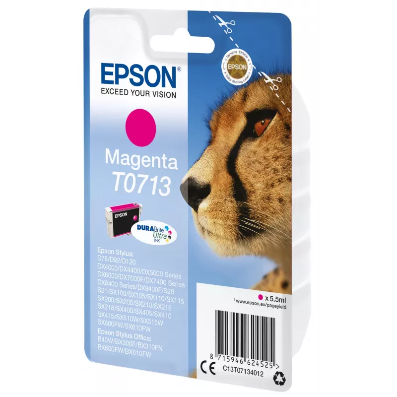 Epson pack individual magenta T0713 tinta DURABrite Ultra