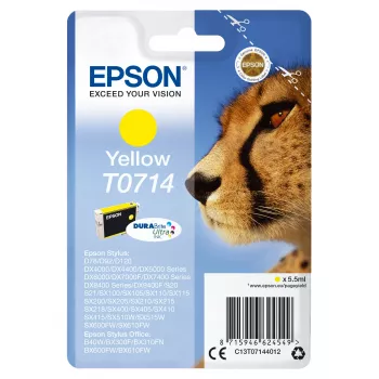 Epson pack individual amarillo T0714 tinta DURABrite Ultra