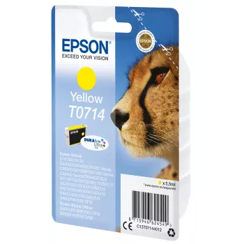Epson pack individual amarillo T0714 tinta DURABrite Ultra