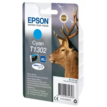 Epson Stag pack individual cian T1302 tinta DURABrite Ultra