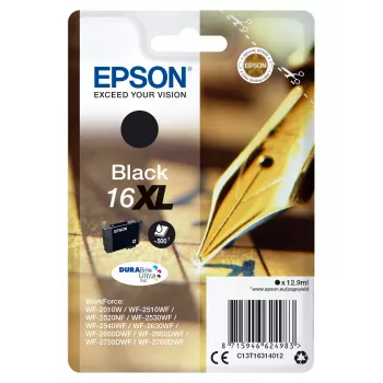 Tinta Epson Bolígrafo y crucigrama pack individual negro 16XL DURABrite Ultra