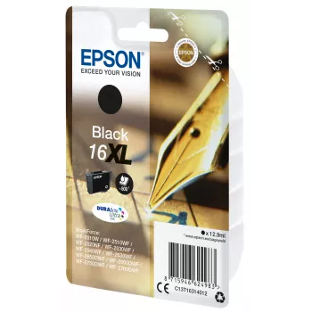 Tinta Epson Bolígrafo y crucigrama pack individual negro 16XL DURABrite Ultra